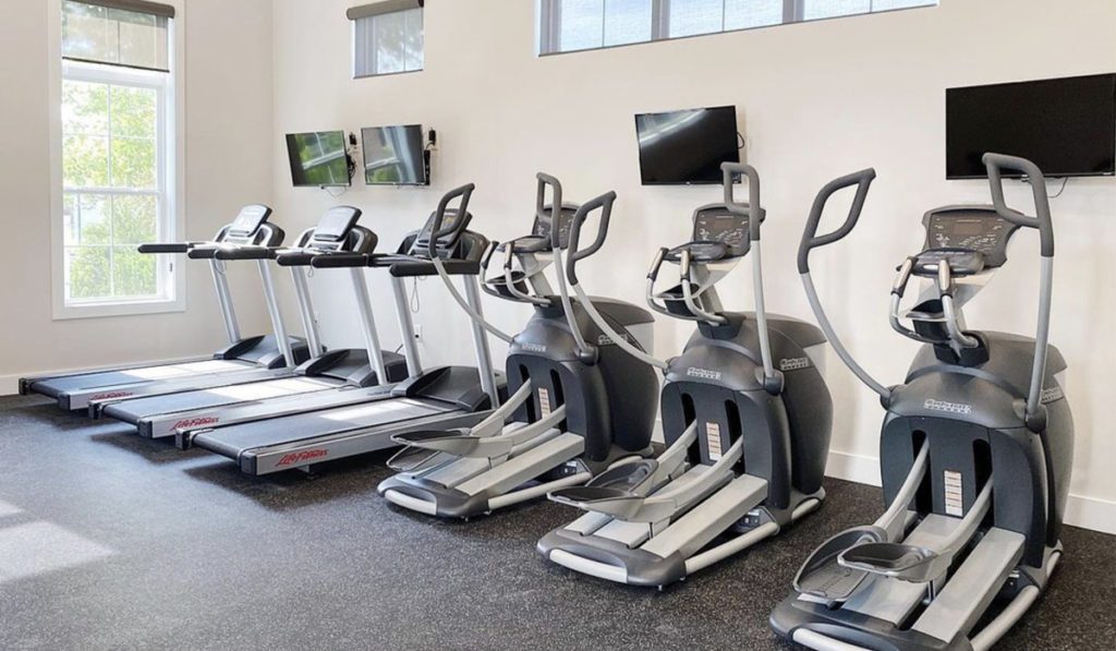 Apartment Community Fitness Center