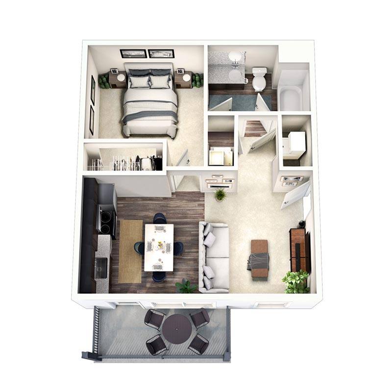 1 bedroom apartment for rent