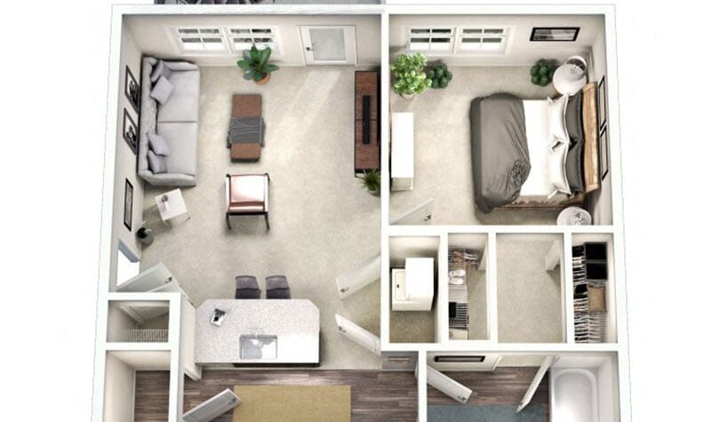 1 bedroom apartment for rent